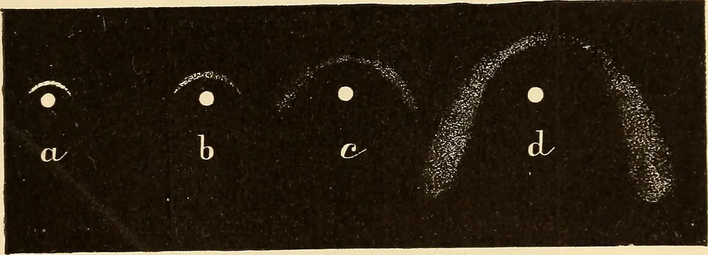 An illustration from Astronomy for high schools and colleges, 1889, leaf 410
