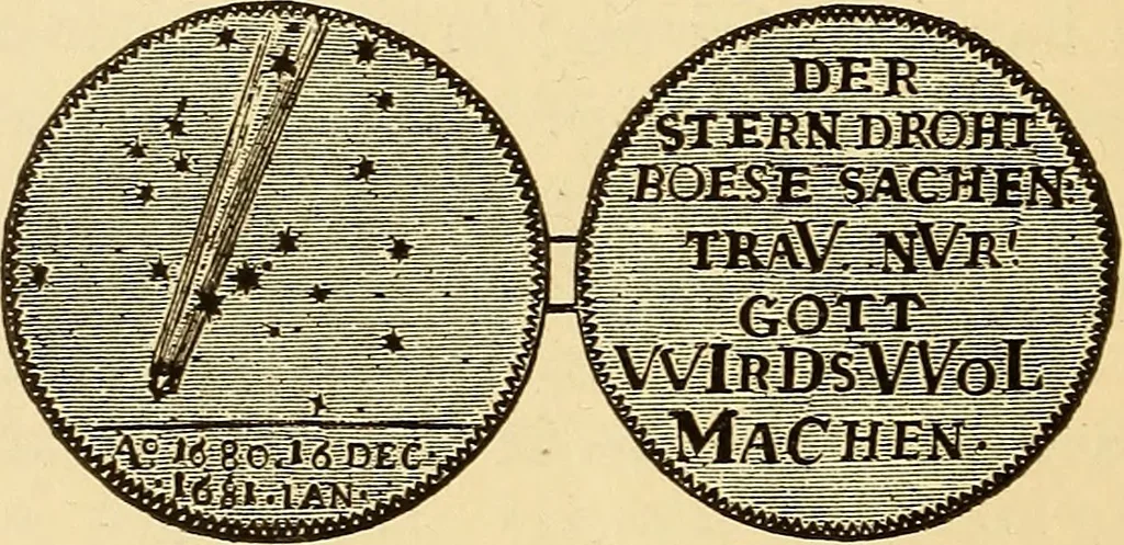 An illustration from Astronomy for high schools and colleges, 1889, leaf 425