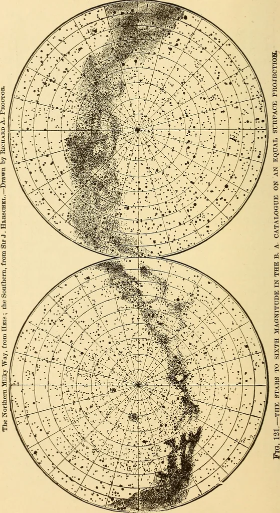 An illustration from Astronomy for high schools and colleges, 1889, leaf 457