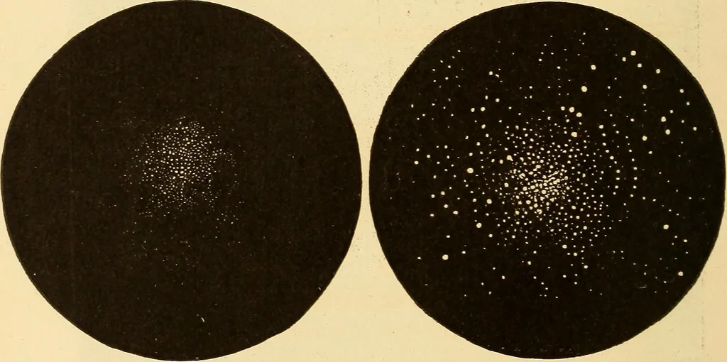 An illustration from Astronomy for high schools and colleges, 1889, leaf 483