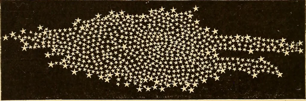 An illustration from Astronomy for high schools and colleges, 1889, leaf 503