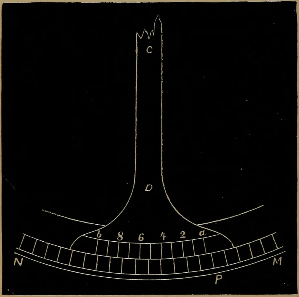 An illustration from Astronomy for high schools and colleges, 1881, leaf 101