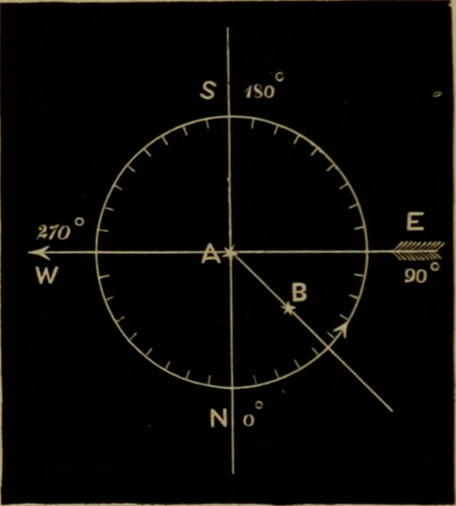 An illustration from Astronomy for high schools and colleges, 1881, leaf 108