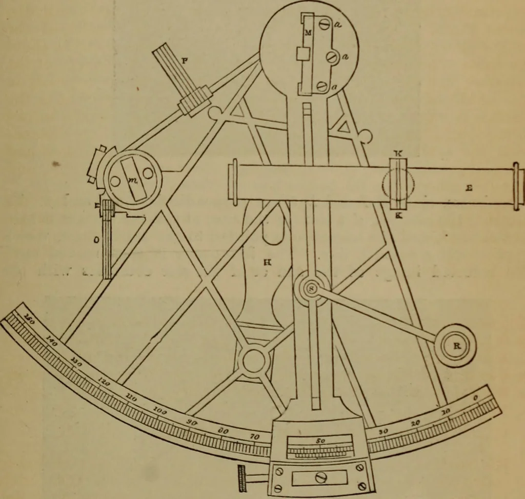 An illustration from Astronomy for high schools and colleges, 1881, leaf 112