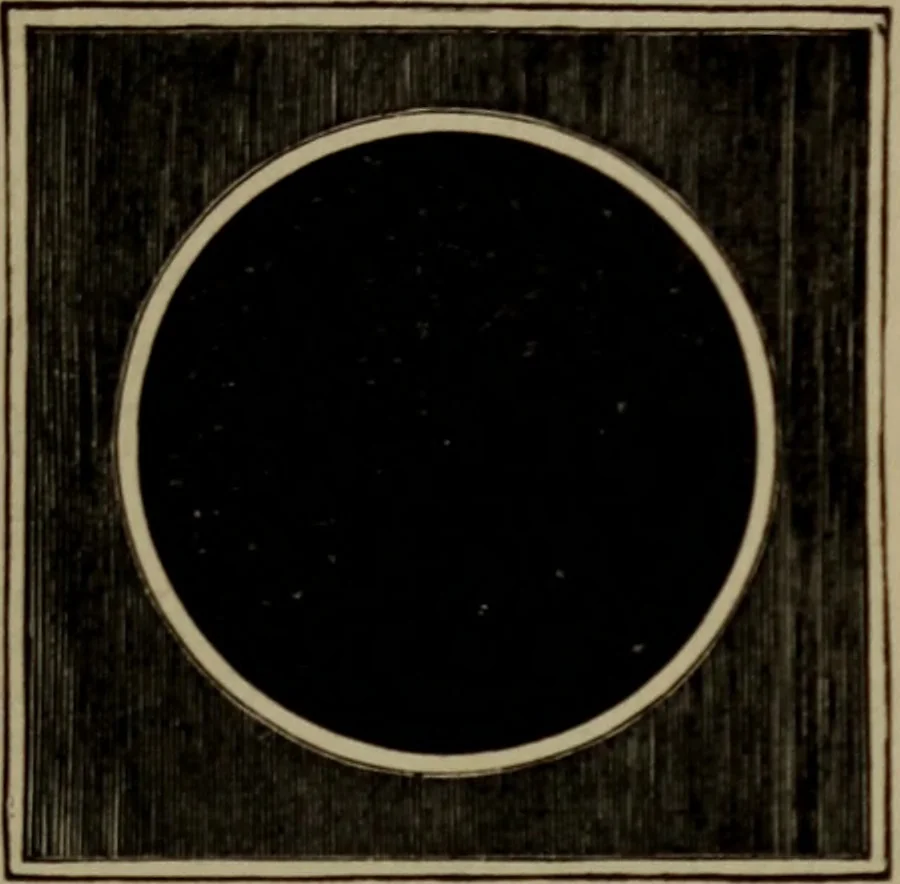 An illustration from Astronomy for high schools and colleges, 1881, leaf 194