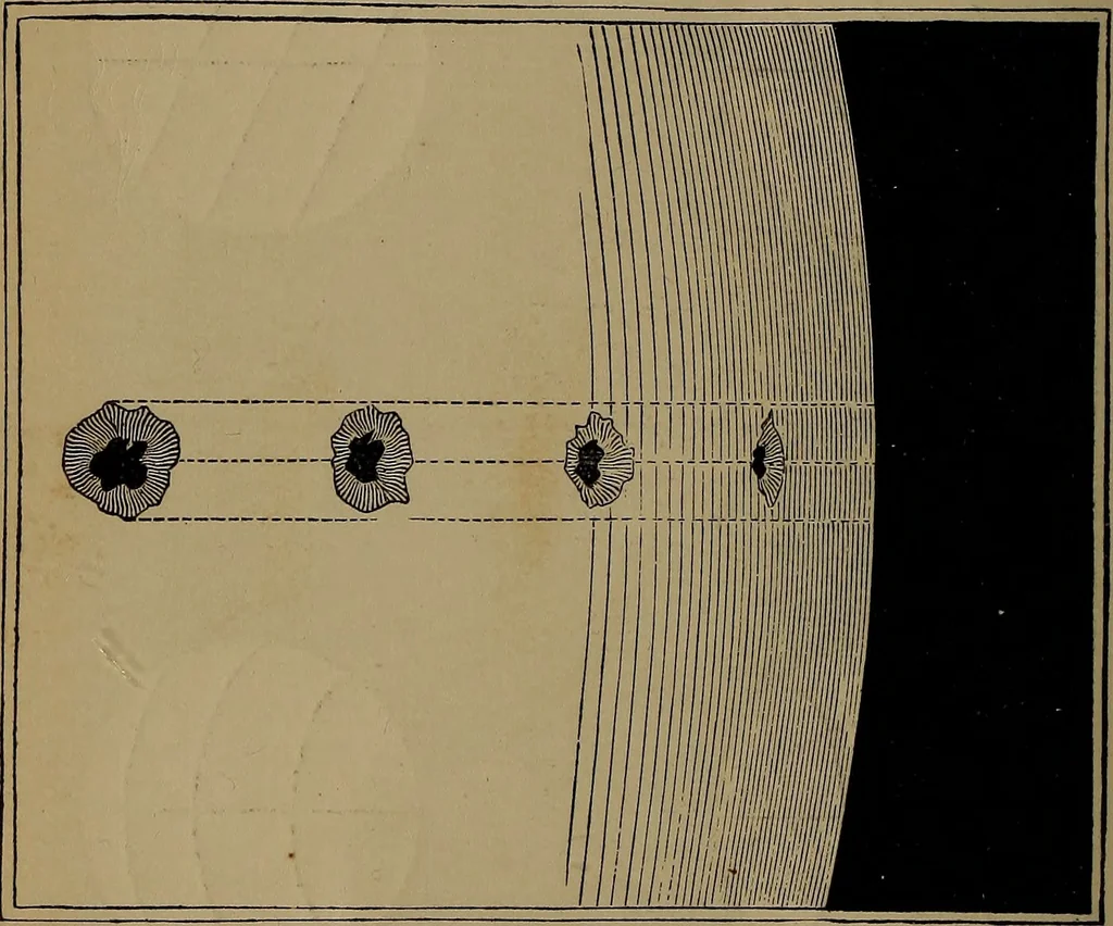 An illustration from Astronomy for high schools and colleges, 1881, leaf 311