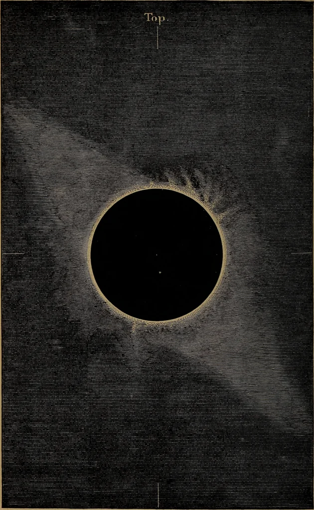 An illustration from Astronomy for high schools and colleges, 1881, leaf 321