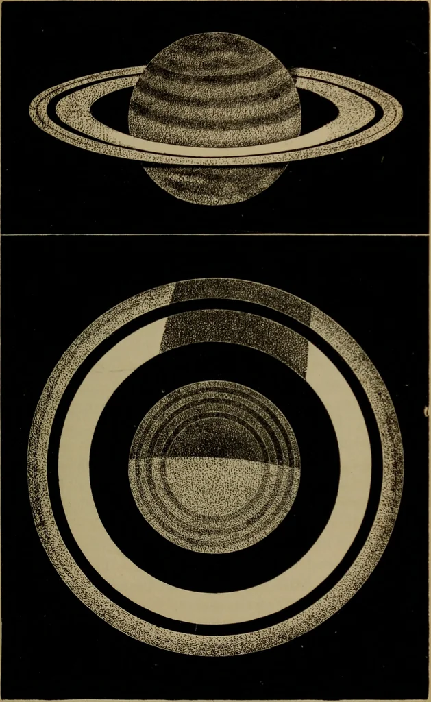 An illustration from Astronomy for high schools and colleges, 1881, leaf 374