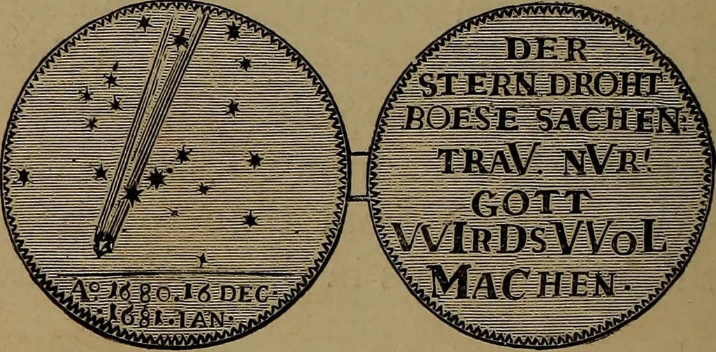 An illustration from Astronomy for high schools and colleges, 1881, leaf 425