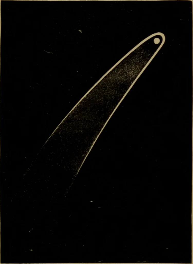 An illustration from Astronomy for high schools and colleges, 1881, leaf 426