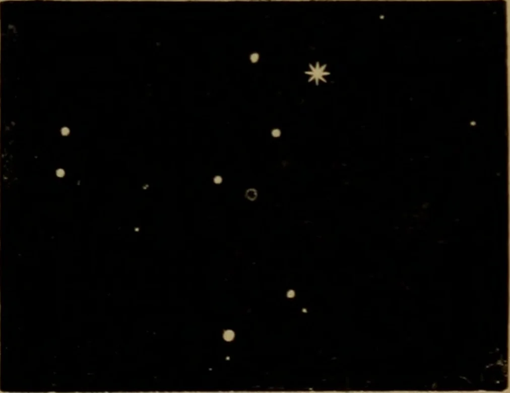 An illustration from Astronomy for high schools and colleges, 1881, leaf 450
