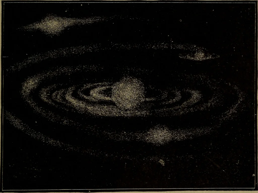 An illustration from Astronomy for schools and general readers, 1892, leaf 282