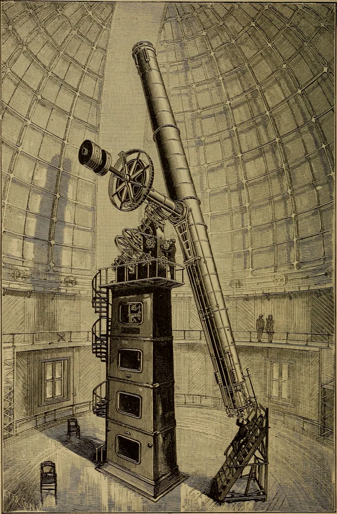 An illustration from Astronomy for schools and general readers, 1892, leaf 297