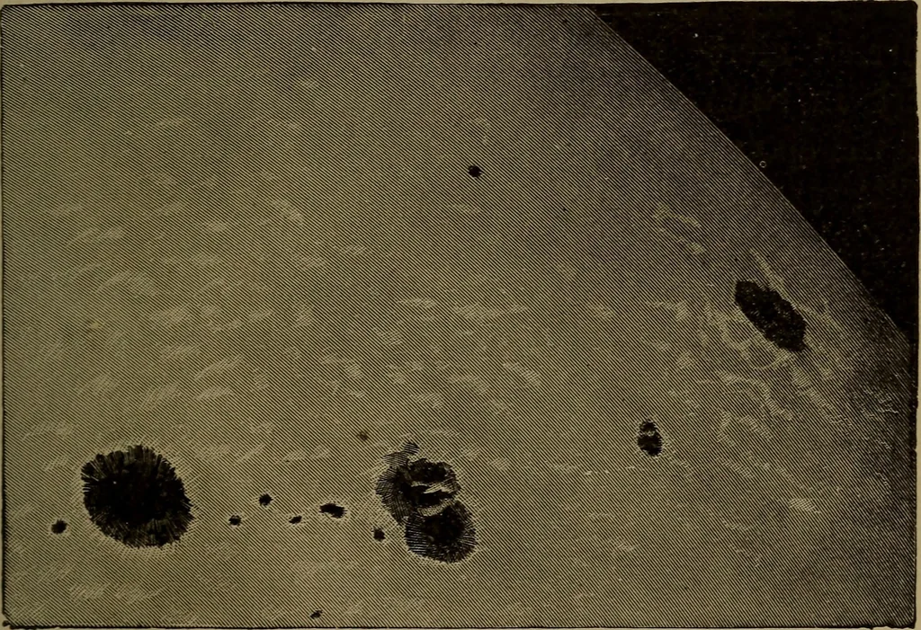 An illustration from Astronomy for schools and general readers, 1892, leaf 56