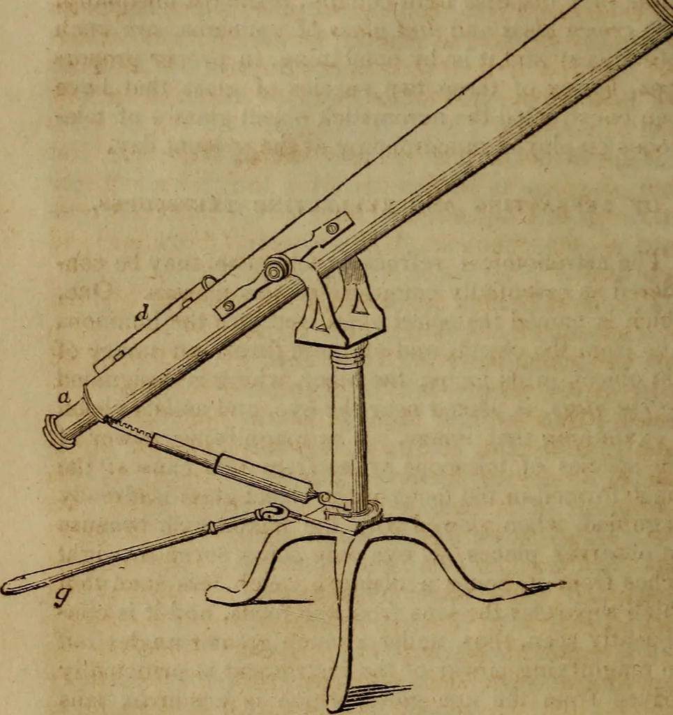 An illustration from Astronomy for schools; upon the basis of Mons. Arago's lectures at the Royal observatory of Paris .., 1841, leaf 33