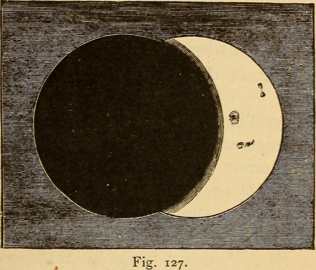 An illustration from Astronomy for the use of schools and academies, 1882, leaf 128
