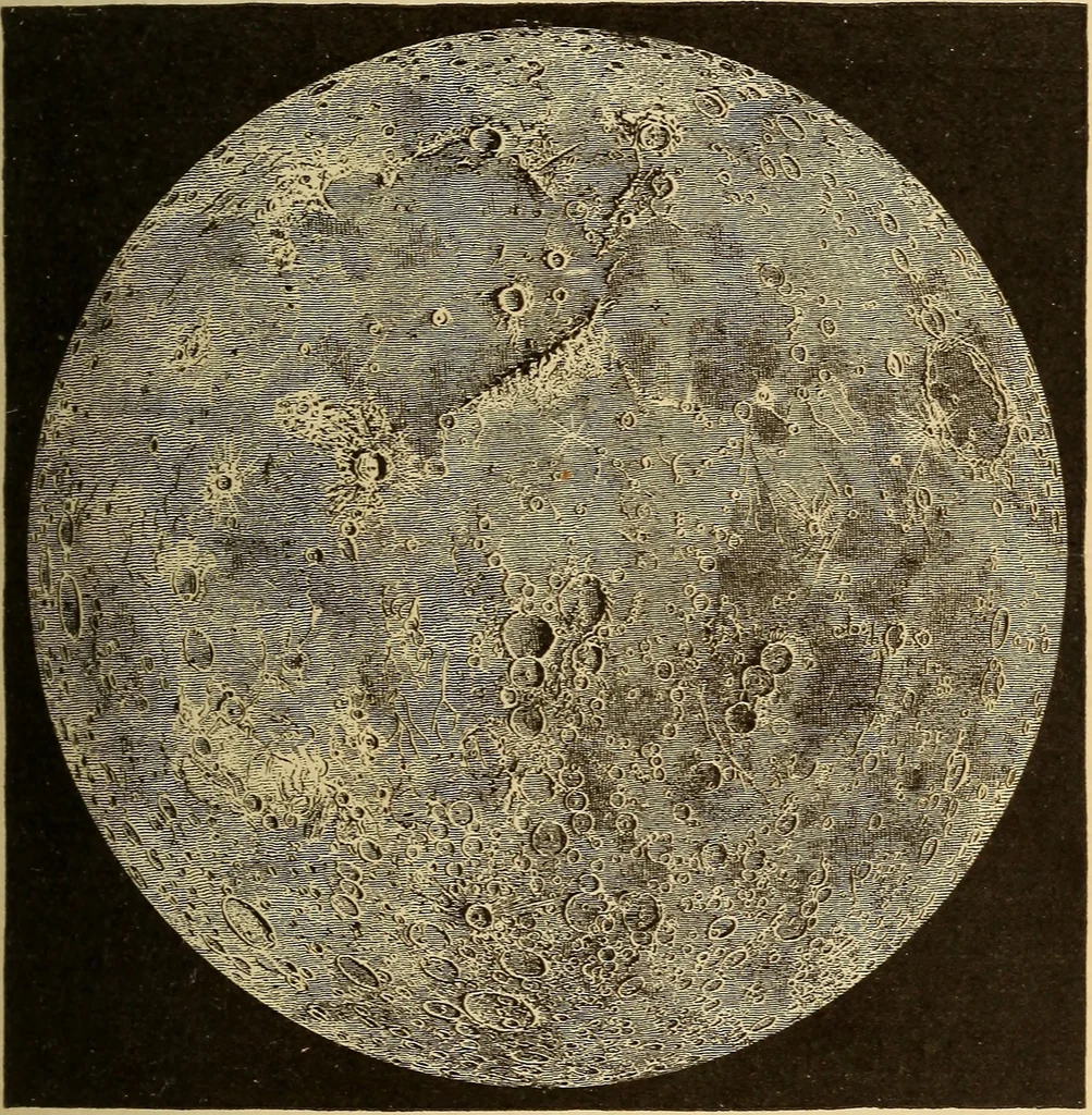 An illustration from Astronomy for the use of schools and academies, 1882, leaf 136