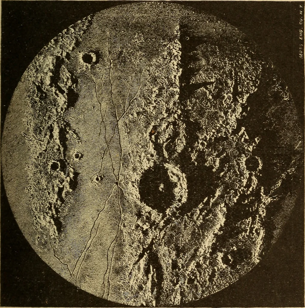 An illustration from Astronomy for the use of schools and academies, 1882, leaf 140