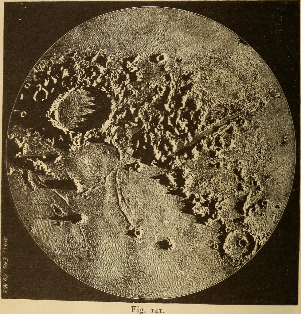 An illustration from Astronomy for the use of schools and academies, 1882, leaf 143