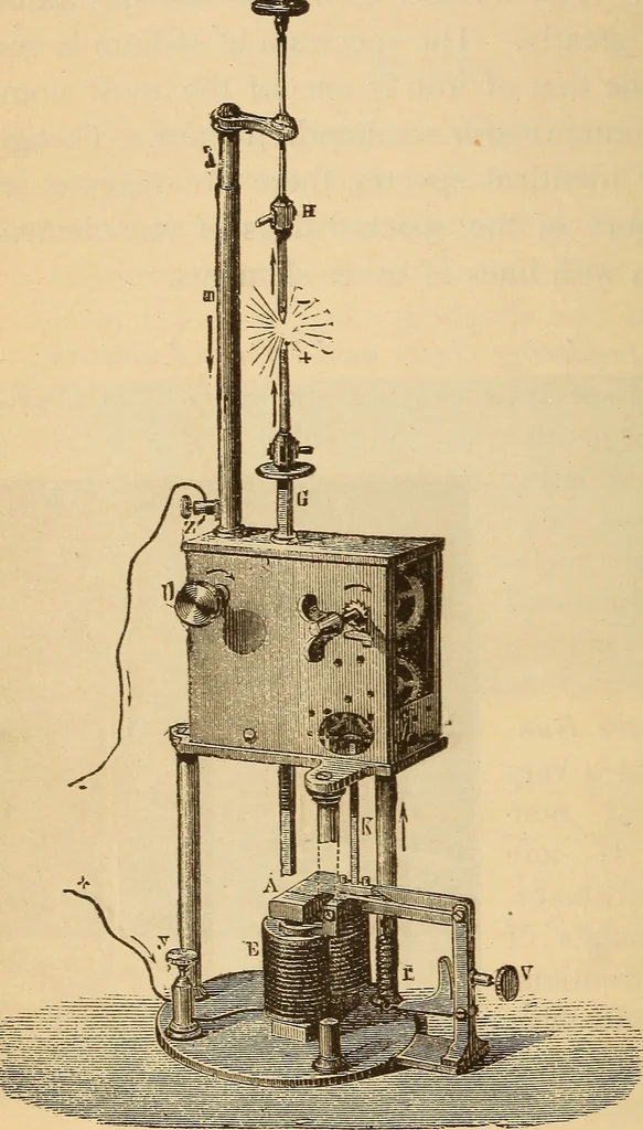 An illustration from Astronomy for the use of schools and academies, 1882, leaf 179