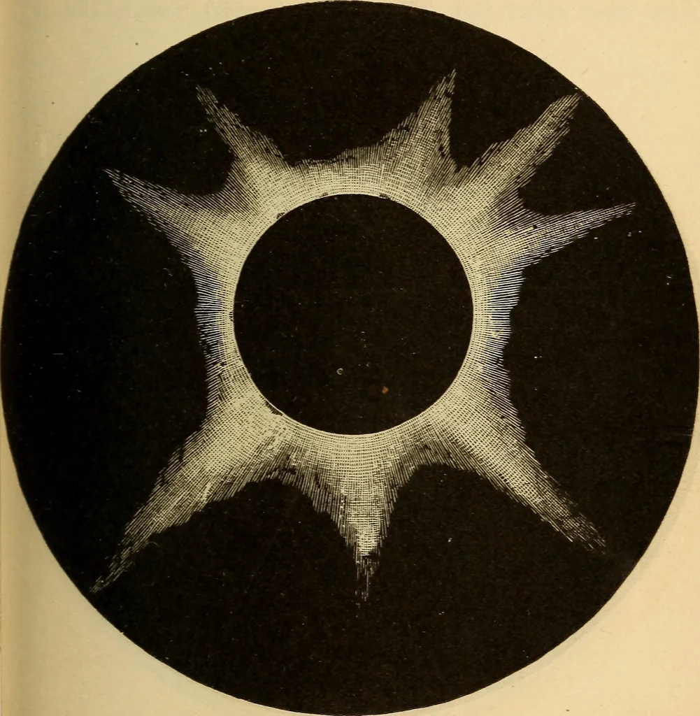 An illustration from Astronomy for the use of schools and academies, 1882, leaf 234