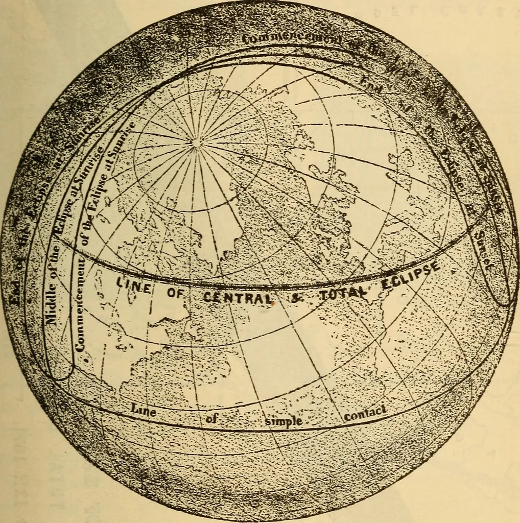 An illustration from Astronomy for the use of schools and academies, 1882, leaf 242