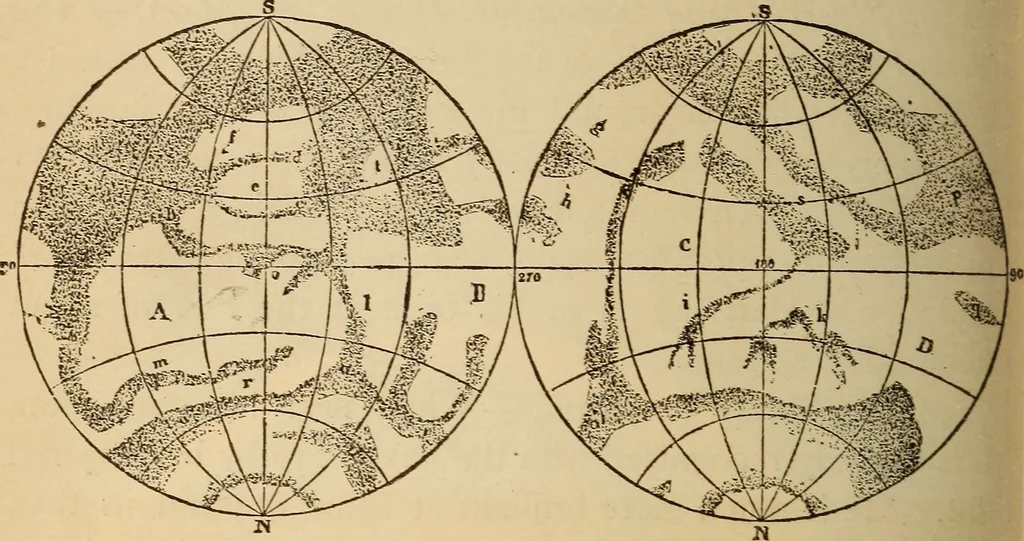 An illustration from Astronomy for the use of schools and academies, 1882, leaf 263