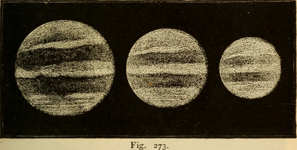 An illustration from Astronomy for the use of schools and academies, 1882, leaf 270