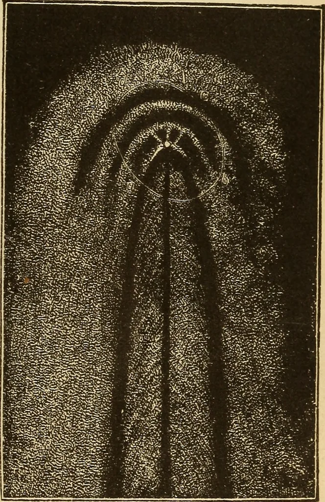 An illustration from Astronomy for the use of schools and academies, 1882, leaf 306