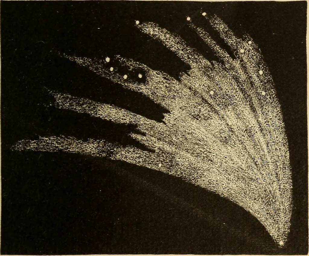 An illustration from Astronomy for the use of schools and academies, 1882, leaf 310