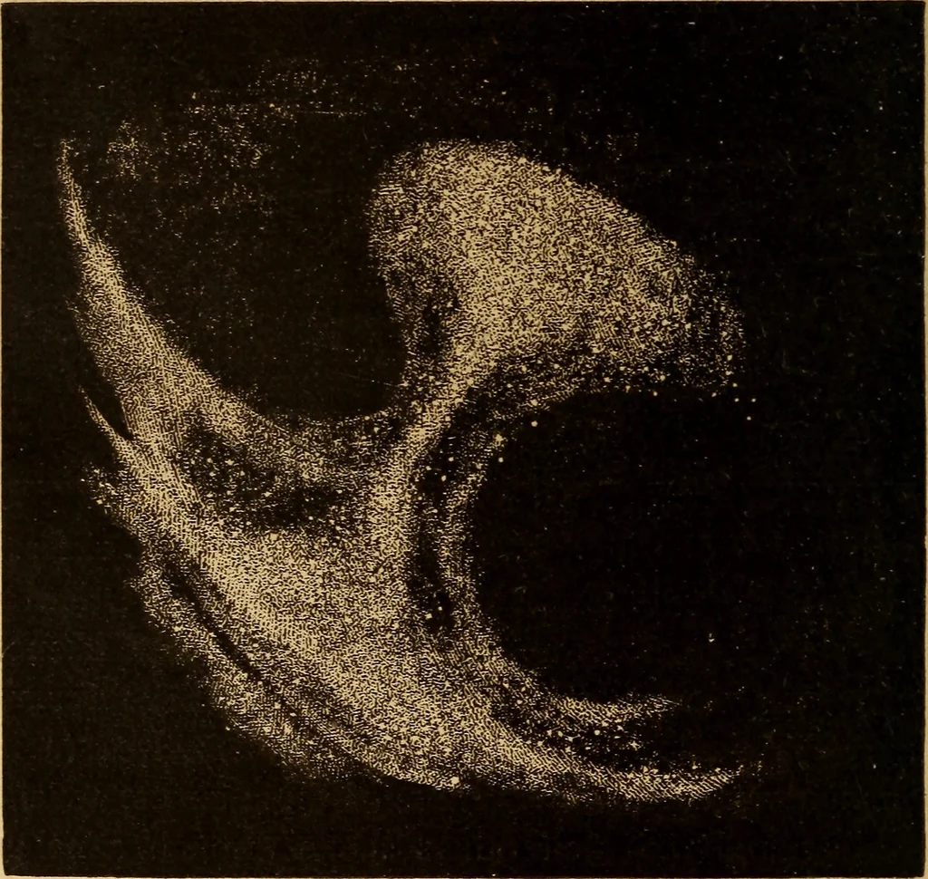 An illustration from Astronomy for the use of schools and academies, 1882, leaf 409