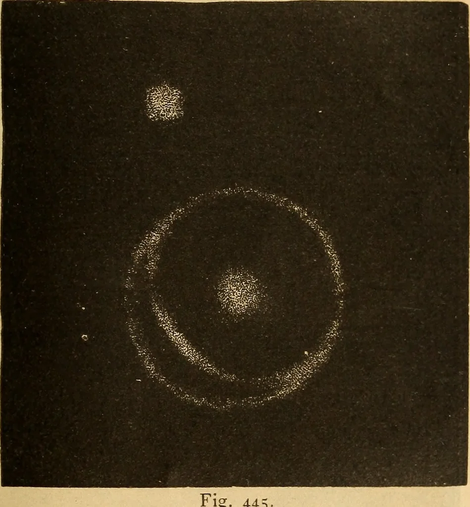 An illustration from Astronomy for the use of schools and academies, 1882, leaf 410
