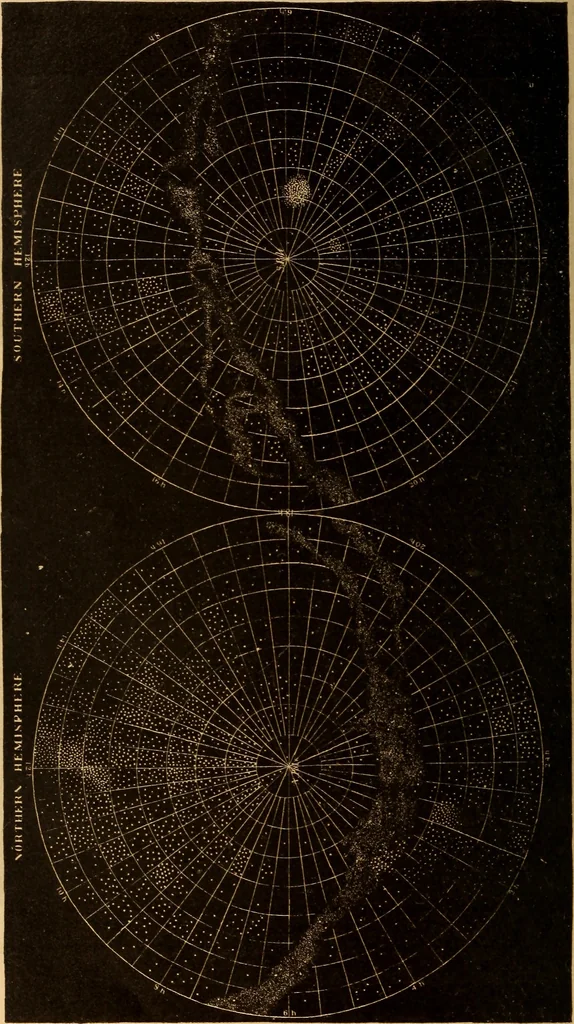 An illustration from Astronomy for the use of schools and academies, 1882, leaf 415