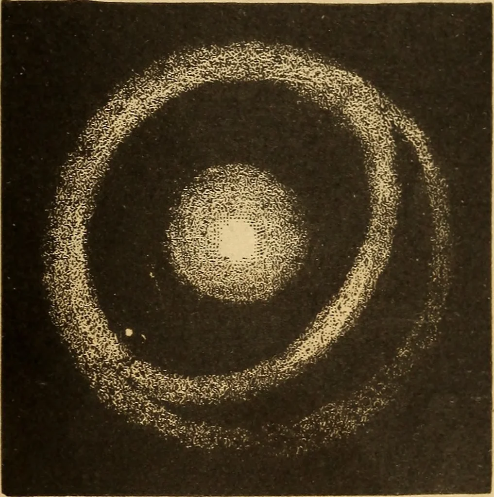 An illustration from Astronomy for the use of schools and academies, 1882, leaf 424