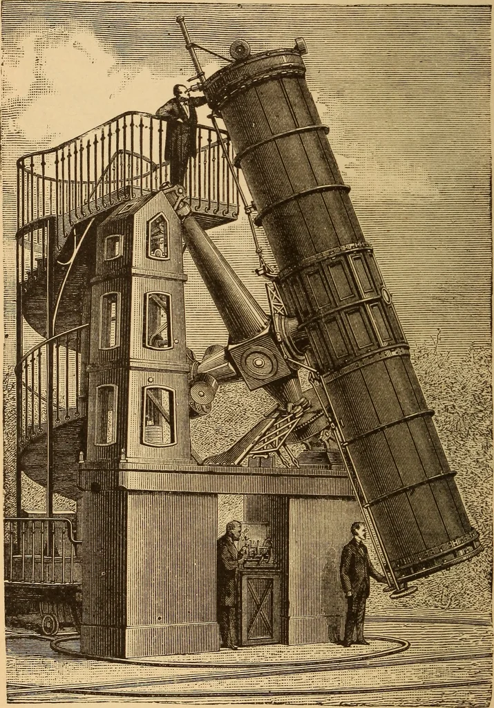 An illustration from Astronomy for the use of schools and academies, 1882, leaf 43