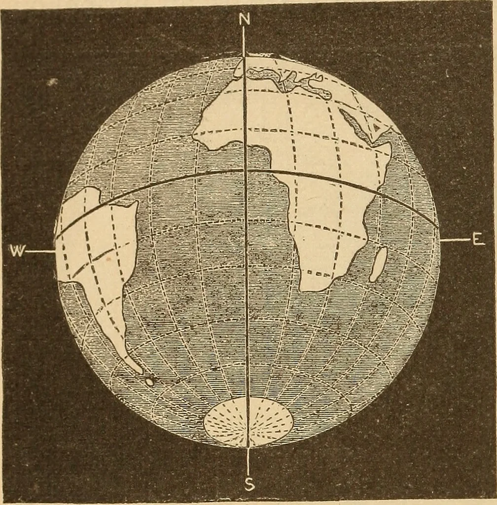 An illustration from Astronomy for the use of schools and academies, 1882, leaf 85