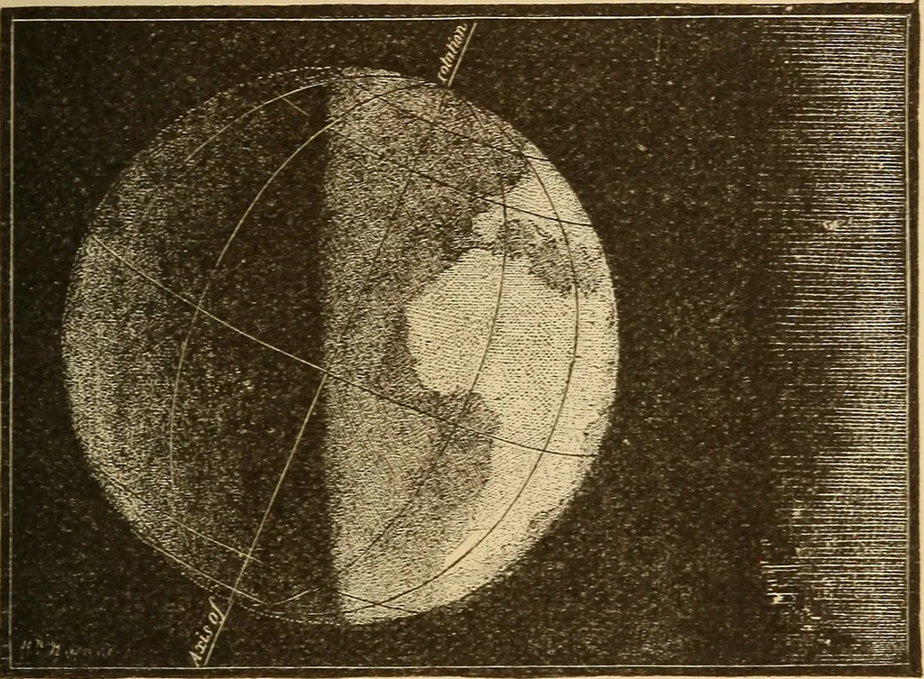 An illustration from Astronomy for the use of schools and academies, 1882, leaf 86