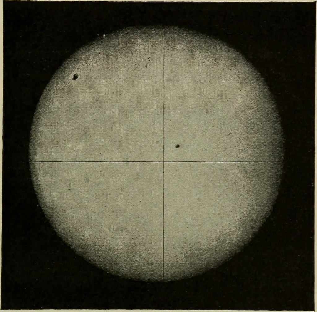 An illustration from Astronomy, a handy manual for students and others, 1918, leaf 124