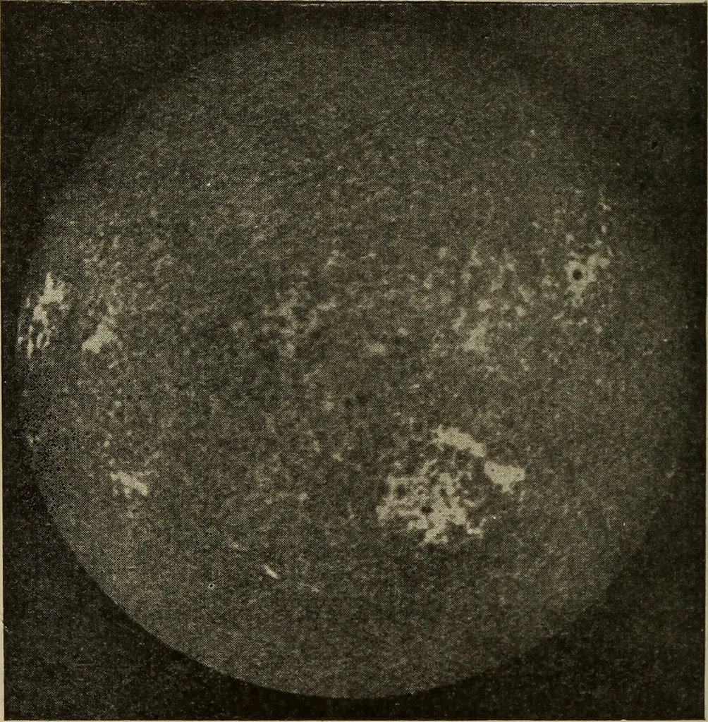 An illustration from Astronomy, a handy manual for students and others, 1918, leaf 133