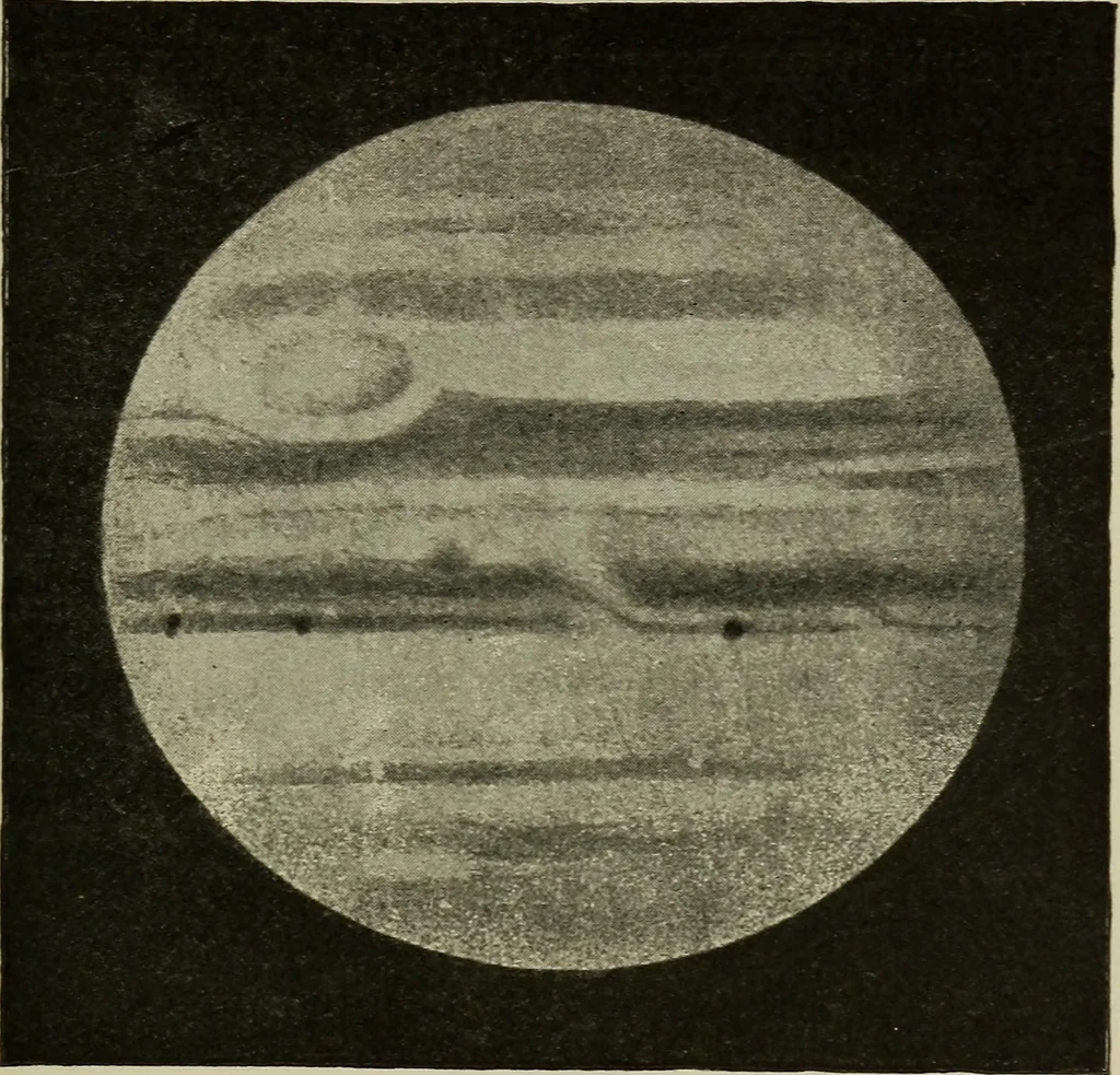 An illustration from Astronomy, a handy manual for students and others, 1918, leaf 156