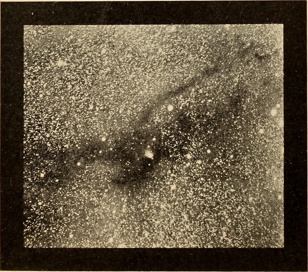 An illustration from Astronomy in a nutshell, the chief facts and principles explained in popular language for the general reader and for schools, 1912, leaf 204