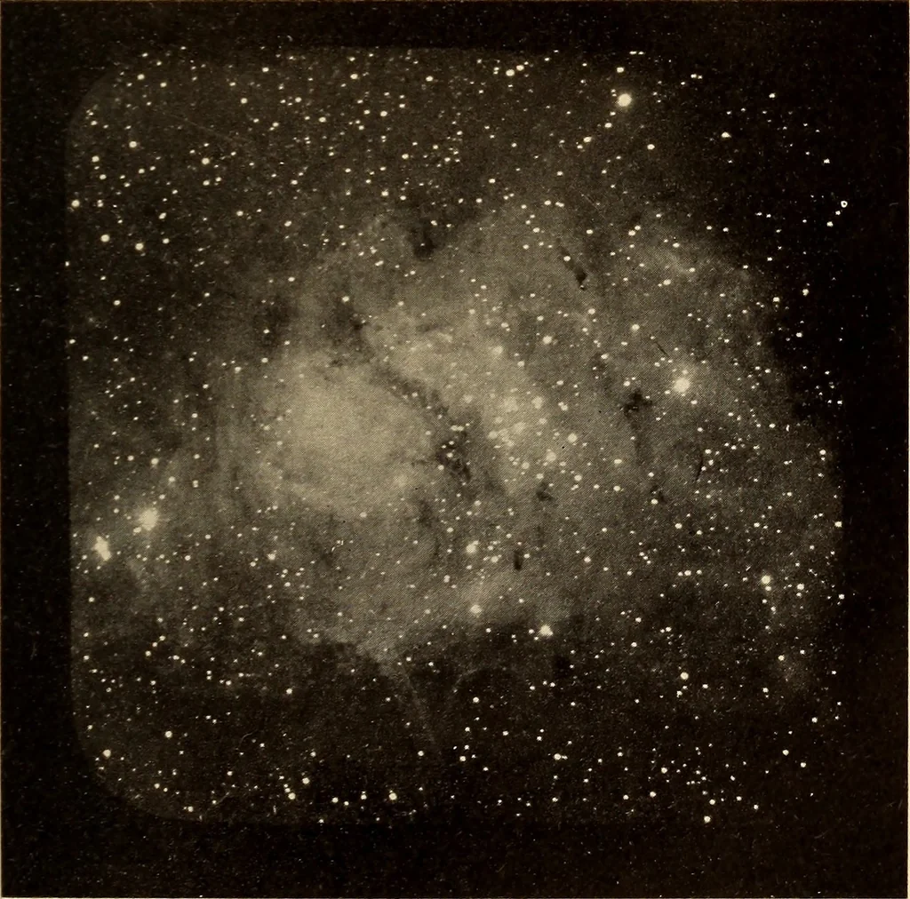 An illustration from Astronomy in a nutshell, the chief facts and principles explained in popular language for the general reader and for schools, 1912, leaf 214