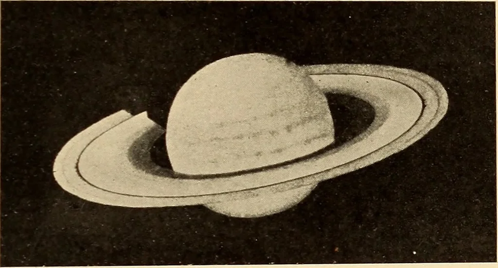 An illustration from Astronomy in a nutshell, the chief facts and principles explained in popular language for the general reader and for schools, 1912, leaf 74