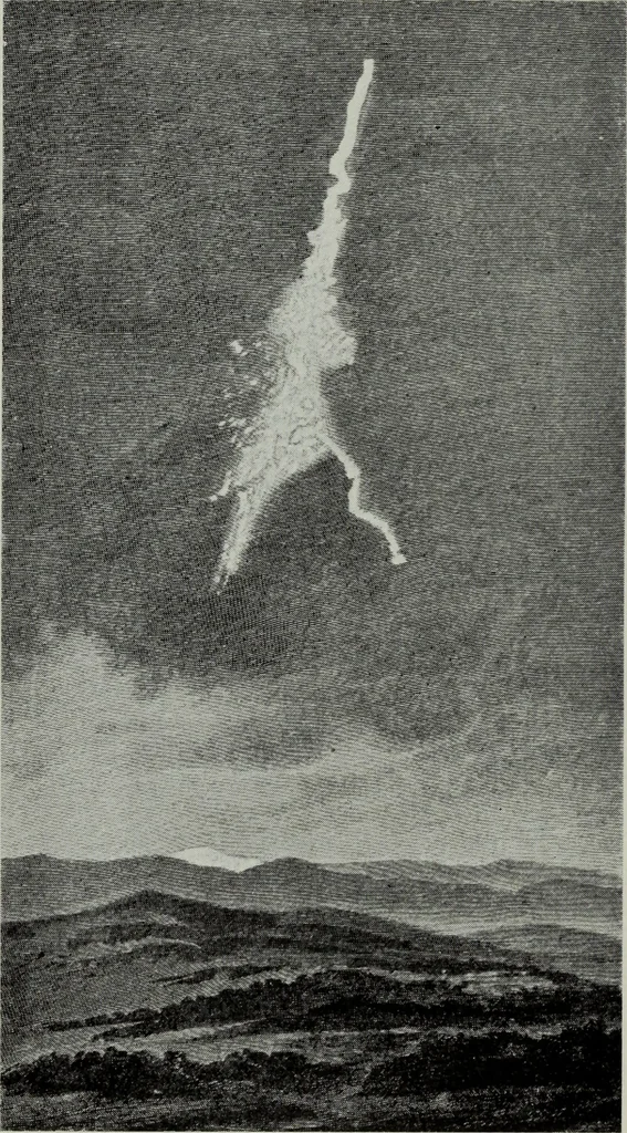 An illustration from The astronomy of the Bible : an elementary commentary on the astronomical references of Holy Scripture, 1909, leaf 137