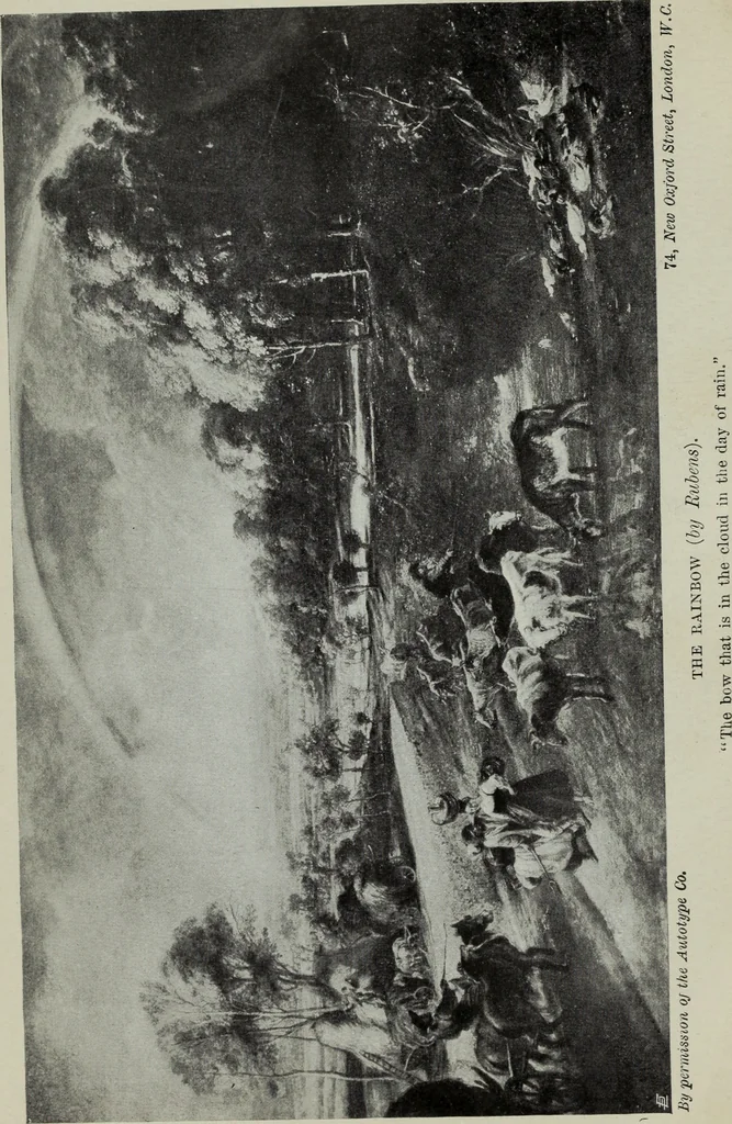 An illustration from The astronomy of the Bible : an elementary commentary on the astronomical references of Holy Scripture, 1909, leaf 25