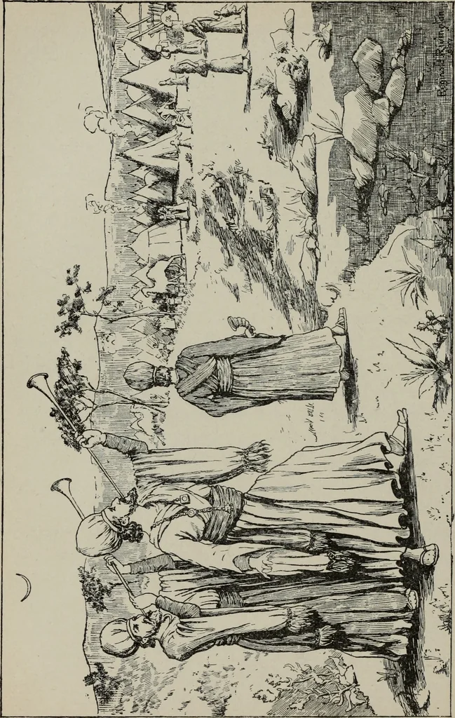 An illustration from The astronomy of the Bible : an elementary commentary on the astronomical references of Holy Scripture, 1909, leaf 295