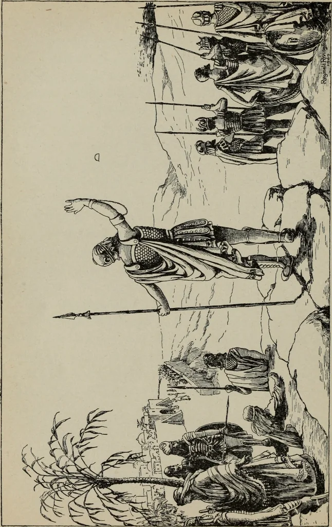 An illustration from The astronomy of the Bible : an elementary commentary on the astronomical references of Holy Scripture, 1909, leaf 377