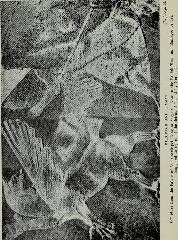 An illustration from The astronomy of the Bible : an elementary commentary on the astronomical references of Holy Scripture, 1909, leaf 51