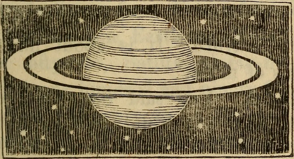An illustration from Astronomy: or The perfections of God displayed in his works, 1836, leaf 46