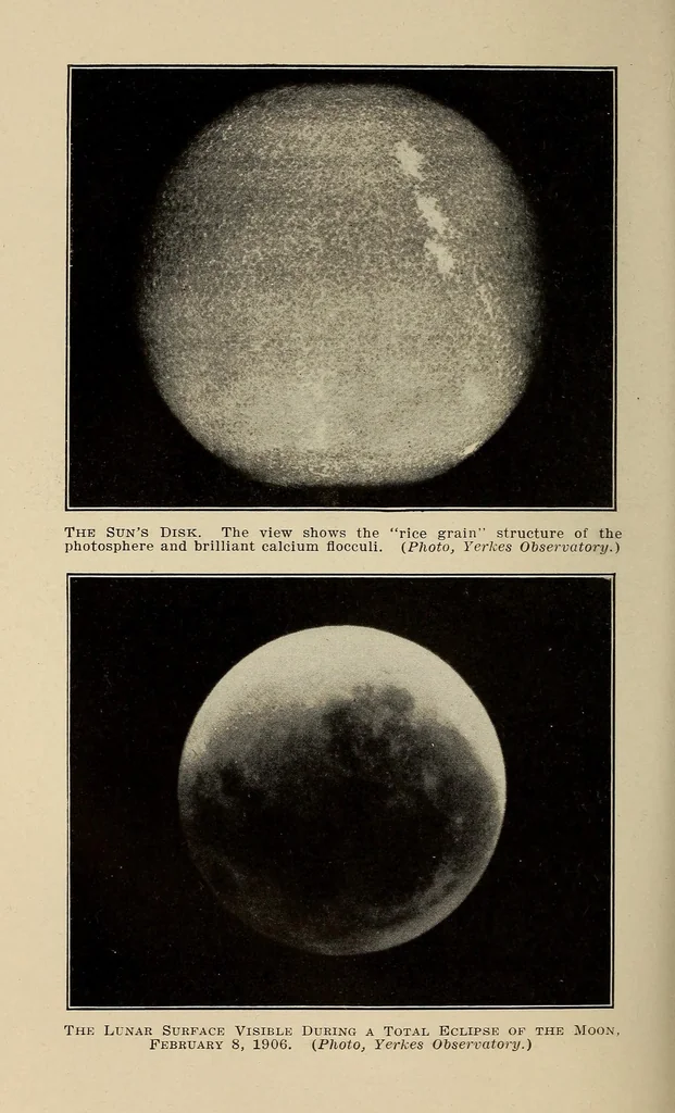 An illustration from Astronomy; the science of the heavenly bodies, 1922, leaf 180